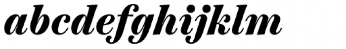 Scotch Text Condensed Black Italic Font LOWERCASE