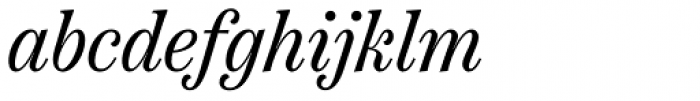 Scotch Text Condensed Italic Font LOWERCASE