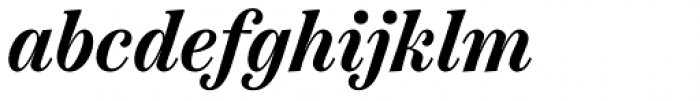 Scotch Text Condensed Semi Bold Italic Font LOWERCASE