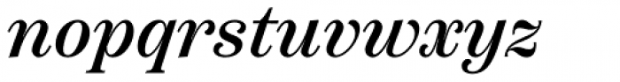 Scotch Text Medium Italic Font LOWERCASE