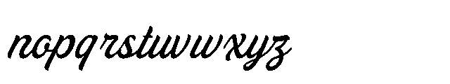 Scrakers Font LOWERCASE