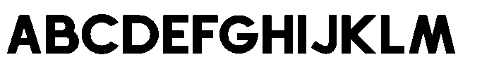 Scramble Black Font UPPERCASE