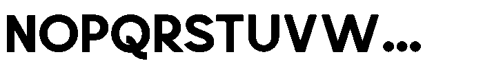 Scramble Extra Bold Font UPPERCASE