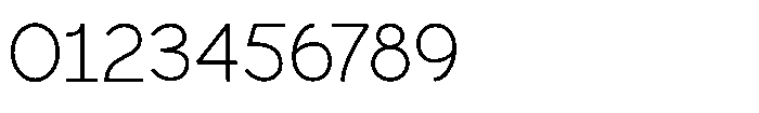 Scramble Extra Light Font OTHER CHARS