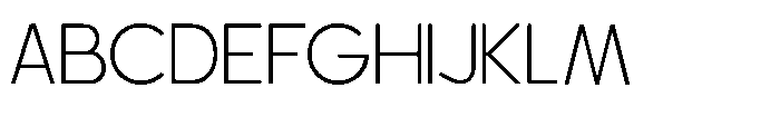Scramble Extra Light Font UPPERCASE