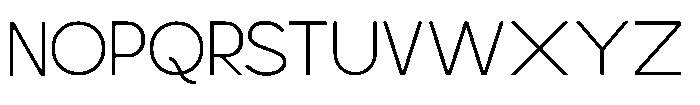 Scramble Extra Light Font UPPERCASE