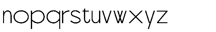 Scramble Extra Light Font LOWERCASE