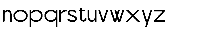 Scramble Light Font LOWERCASE