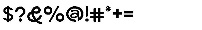 Scramble Regular Font OTHER CHARS
