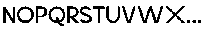 Scramble Regular Font UPPERCASE
