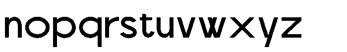 Scramble Regular Font LOWERCASE
