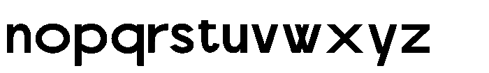 Scramble Semi Bold Font LOWERCASE