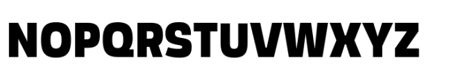 Scrantium Black Font UPPERCASE