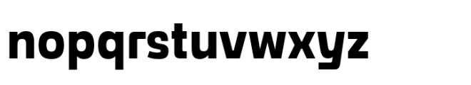 Scrantium Extra Bold Font LOWERCASE