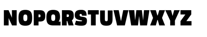Scrantium Heavy Font UPPERCASE