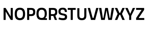 Scrantium Semi Bold Font UPPERCASE
