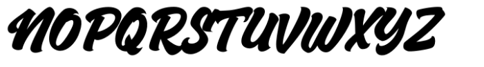 Scrapyard Script Bold Italic Font UPPERCASE