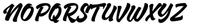 Scrapyard Script Italic Font UPPERCASE