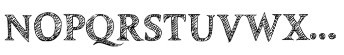 Scratchman Regular Font UPPERCASE