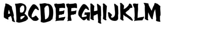 Scratchyo Regular Font UPPERCASE