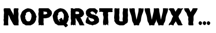 Screamous Font UPPERCASE