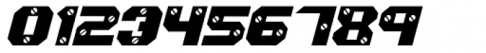Screwed AOE Oblique Font OTHER CHARS