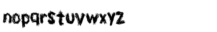 Scribble 2.0 Font LOWERCASE