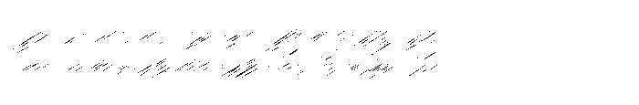 Scribble Chunk Regular Font OTHER CHARS
