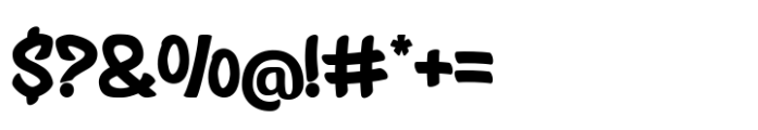 Scribble Pop Regular Font OTHER CHARS