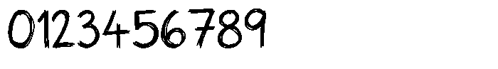 Scribblo Youth Font OTHER CHARS