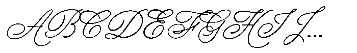 Scribe Tales Regular Font UPPERCASE