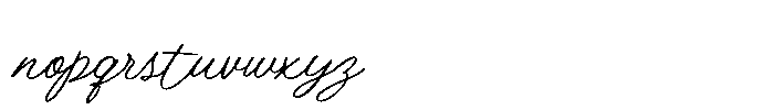 Scribe Tales Style 02 Font LOWERCASE