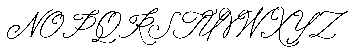 Scribe Tales Style 03 Font UPPERCASE