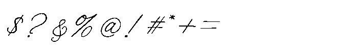 Scribe Tales Style 05 Font OTHER CHARS