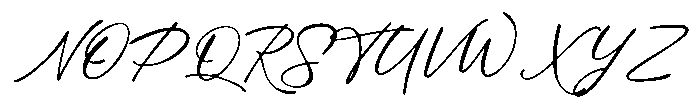 Scribe Tales Style 05 Font UPPERCASE