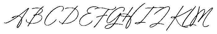 Scribe Tales Style 07 Font UPPERCASE