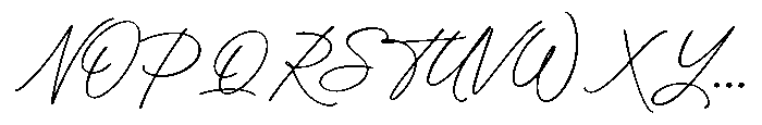 Scribe Tales Style 07 Font UPPERCASE