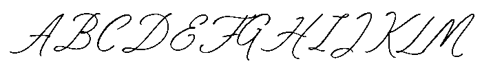 Scribe Tales Style 08 Font UPPERCASE