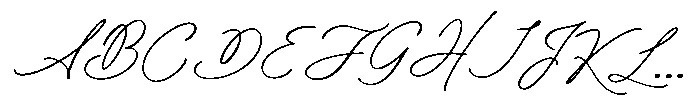 Scribe Tales Style 09 Font UPPERCASE