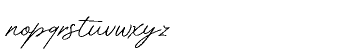 Scribe Tales Style 09 Font LOWERCASE