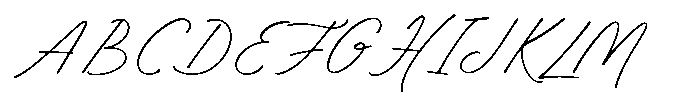 Scribe Tales Style 10 Font UPPERCASE