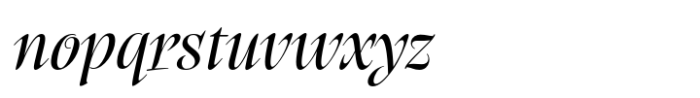 Scrifha Script Font LOWERCASE