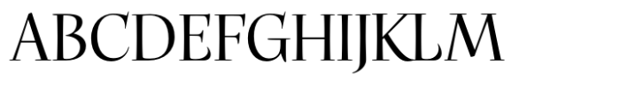 Scrifha Serif Font UPPERCASE