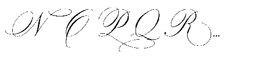 Scriptique Bold Font UPPERCASE
