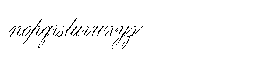 Scriptique Bold Font LOWERCASE