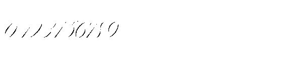 Scriptique Regular Font OTHER CHARS