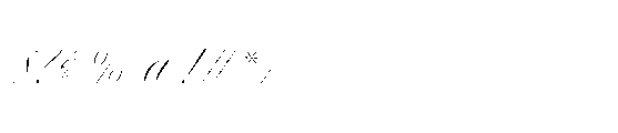 Scriptique Regular Font OTHER CHARS