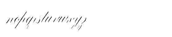 Scriptique Semi Bold Font LOWERCASE