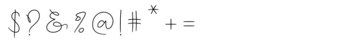 Scriptone Font OTHER CHARS