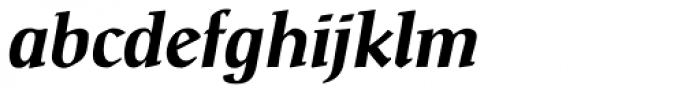 Scriptuale Bold Italic Font LOWERCASE